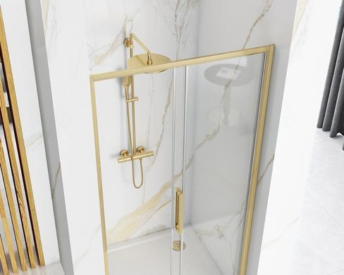 Душевая дверь REA RAPID SLIDE 110 BRASHED GOLD