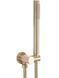 Душевая система REA LUNGO BRUSHED GOLD c термостатом + BOX скрытого монтажа