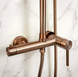 Душевой гарнитур REA FOSTER BRUSHED COPPER