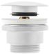 Донный клапан для раковины (умывальника) REA KLIK-KLAK WHITE белый 1 197 грн