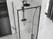 Душевая кабина REA RAPID SWING 90x90 BLACK