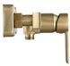 Смеситель для ванны и душа REA ARGUS BRUSHED GOLD настенный без излива