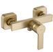 Смеситель для ванны и душа REA ARGUS BRUSHED GOLD настенный без излива