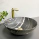 Умывальник (раковина) VBI AMALFI BLACK ONYX MATT накладной