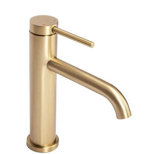 Змішувач для раковини (умивальника) REA CLIF BRUSHED GOLD золотий матовий *
