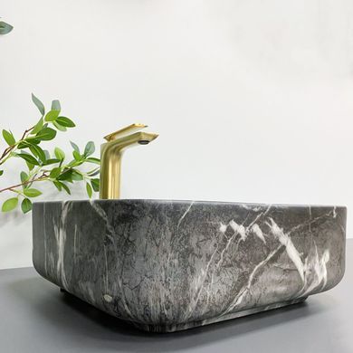Умывальник (раковина) VBI ALGHERO BLACK ONYX MATT накладной