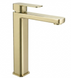 Смеситель для раковины (умывальника) REA ARLO BRUSHED GOLD высокий