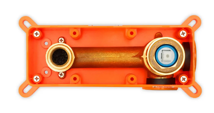 Змішувач для раковини REA CLIF BRUSHED COPPER + BOX прихованого монтажу