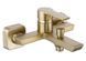 Змішувач для ванни та душу REA ARGUS BRUSHED GOLD настінний з виливом