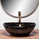 Умывальник (раковина) REA SOFIA BLACK MARBLE SHINY накладной
