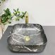 Умывальник (раковина) VBI ALGHERO BLACK ONYX MATT накладной