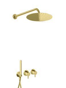 Душова система KOHLMAN AXEL 30 GOLD + BOX прихованого монтажу