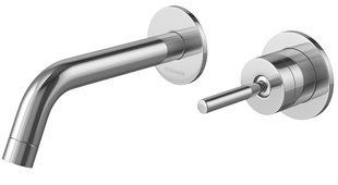 Смеситель для раковины (умывальника) KOHLMAN MAXIMA CHROME + BOX скрытого монтажа
