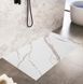 Душевой поддон REA BAZALT 80x100 CARRARA WHITE
