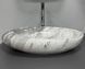 Умывальник (раковина) VBI VICENZA M GREY STONE GLOSSY накладной