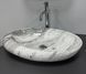 Умывальник (раковина) VBI VICENZA M GREY STONE GLOSSY накладной