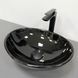 Умывальник (раковина) VBI PARMA BLACK GLOSSY накладной
