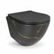 Подвесной унитаз VBI VULCANO BLACK MARBLE MATT TORNADO