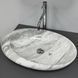 Умывальник (раковина) VBI VICENZA M GREY STONE GLOSSY накладной