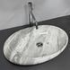 Умывальник (раковина) VBI VICENZA M GREY STONE GLOSSY накладной