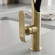 Смеситель для кухни REA CASTOR BLACK BRUSHED GOLD