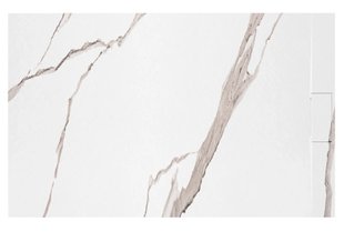 Душовий піддон REA BAZALT 80x100 CARRARA WHITE