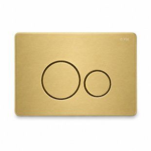 Кнопка смыва для инсталляции VBI ELBA YS BRUSHED GOLD