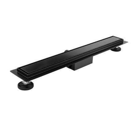 Трап для душа REA NEOX 80 BLACK 2в1 черный
