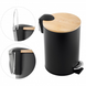 Кошик для сміття YOKA VINI BLACK BAMBOO 3л. для ванної кімнати *