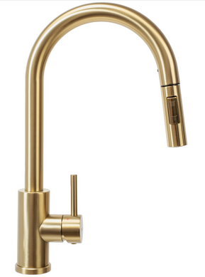 Смеситель для кухни REA FRESH BRUSHED GOLD золотой матовый