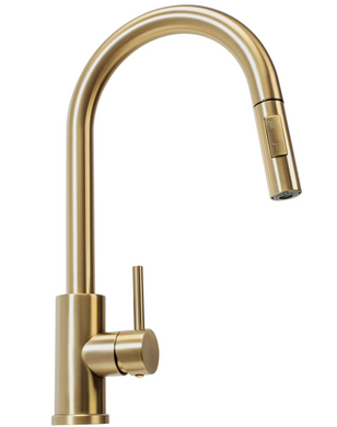 Смеситель для кухни REA FRESH BRUSHED GOLD золотой матовый