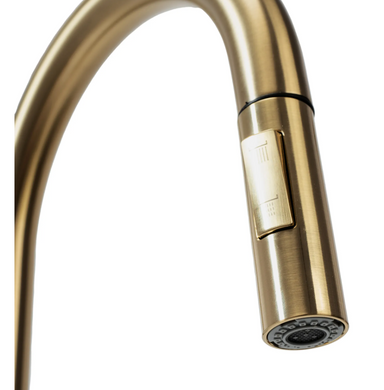 Смеситель для кухни REA FRESH BRUSHED GOLD золотой матовый