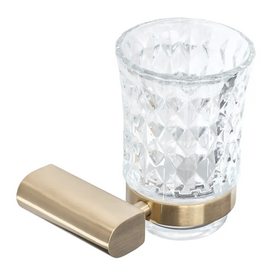 Склянка для зубних щіток REA 322224B BRUSHED GOLD