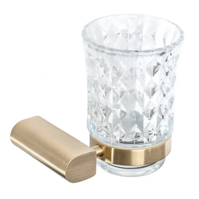 Склянка для зубних щіток REA 322224B BRUSHED GOLD