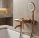 Смеситель для ванны REA CLIF BRUSHED COPPER с изливом