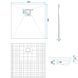 Душевой поддон REA MAGNUM 90x90 GREY