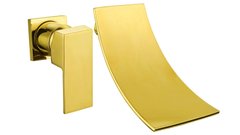 Смеситель для раковины MEXEN CELIA GOLD золотой + BOX скрытого монтажа