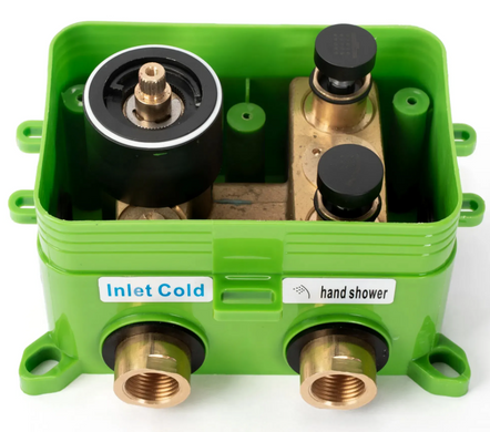 Душевая система с термостатом REA MILER GOLD + BOX скрытого монтажа