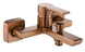 Змішувач для ванни та душу REA ARGUS BRUSHED COPPER з виливом