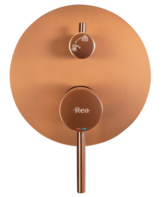 Душевая система REA LUNGO BRUSHED COPPER + BOX скрытого монтажа