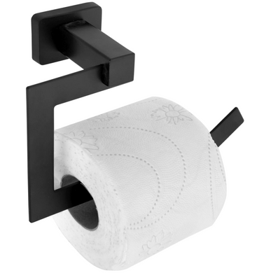 Тримач для туалетного паперу REA ERLO 04 BLACK чорний
