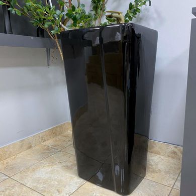 Умивальник (раковина) VBI VERESE BLACK GLOSSY напольний