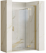 Душевая дверь REA HUGO 100 BRUSHED GOLD