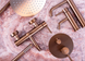 Душевая система REA LUNGO BRUSHED COPPER + BOX скрытого монтажа
