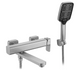 Смеситель для ванны REA ARLO NICKEL BRUSHED с изливом