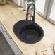 Кухонная мойка GRANITAN LUXOR BLACK черная