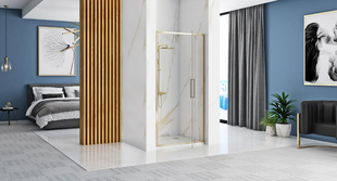 Душові двері REA RAPID SWING 90 GOLD
