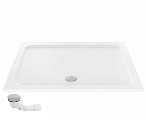 Душевой поддон REA BELMOND 80x100 WHITE