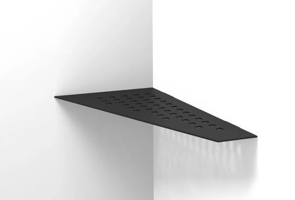 Кутова полиця для ванни REA SF05 30 BLACK MATT