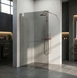 Душова стінка REA FLEXI 140 GREY BRUSHED COPPER
